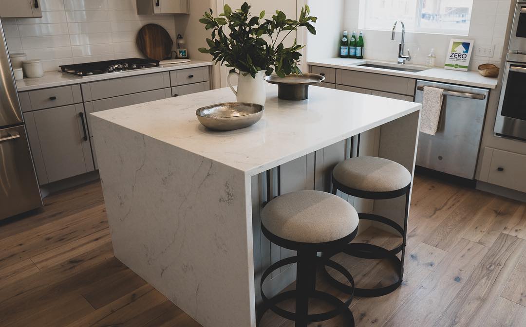 Hardwood in the kitchen
