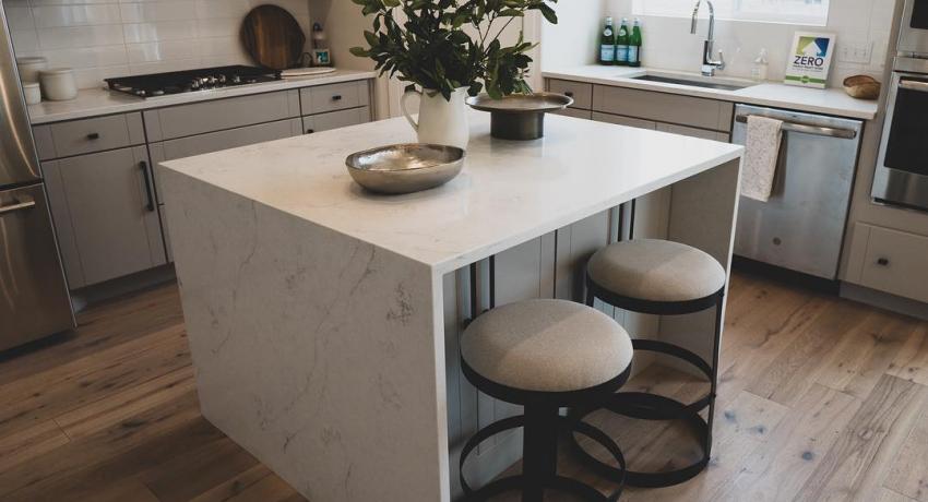 Hardwood in the kitchen